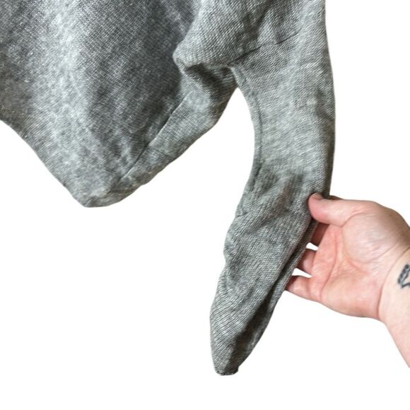 Free people alpaca wool assymetrical hem sweater soft cozy small knit - Picture 2 of 5